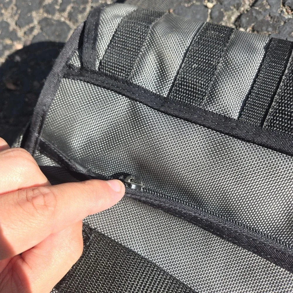 Vintage Oakley AP SI Tactical Field Gear Messenger Laptop Bag Black Rare